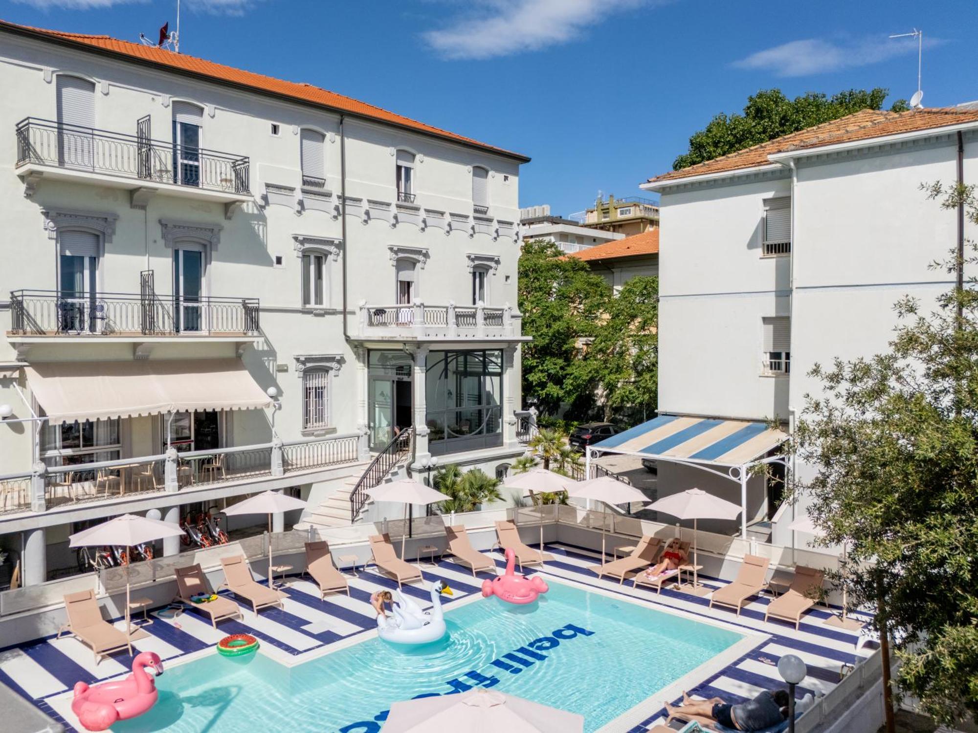 Hotel Belvedere Rimini Exteriör bild